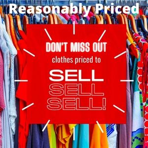Reasonably priced used and new clothing